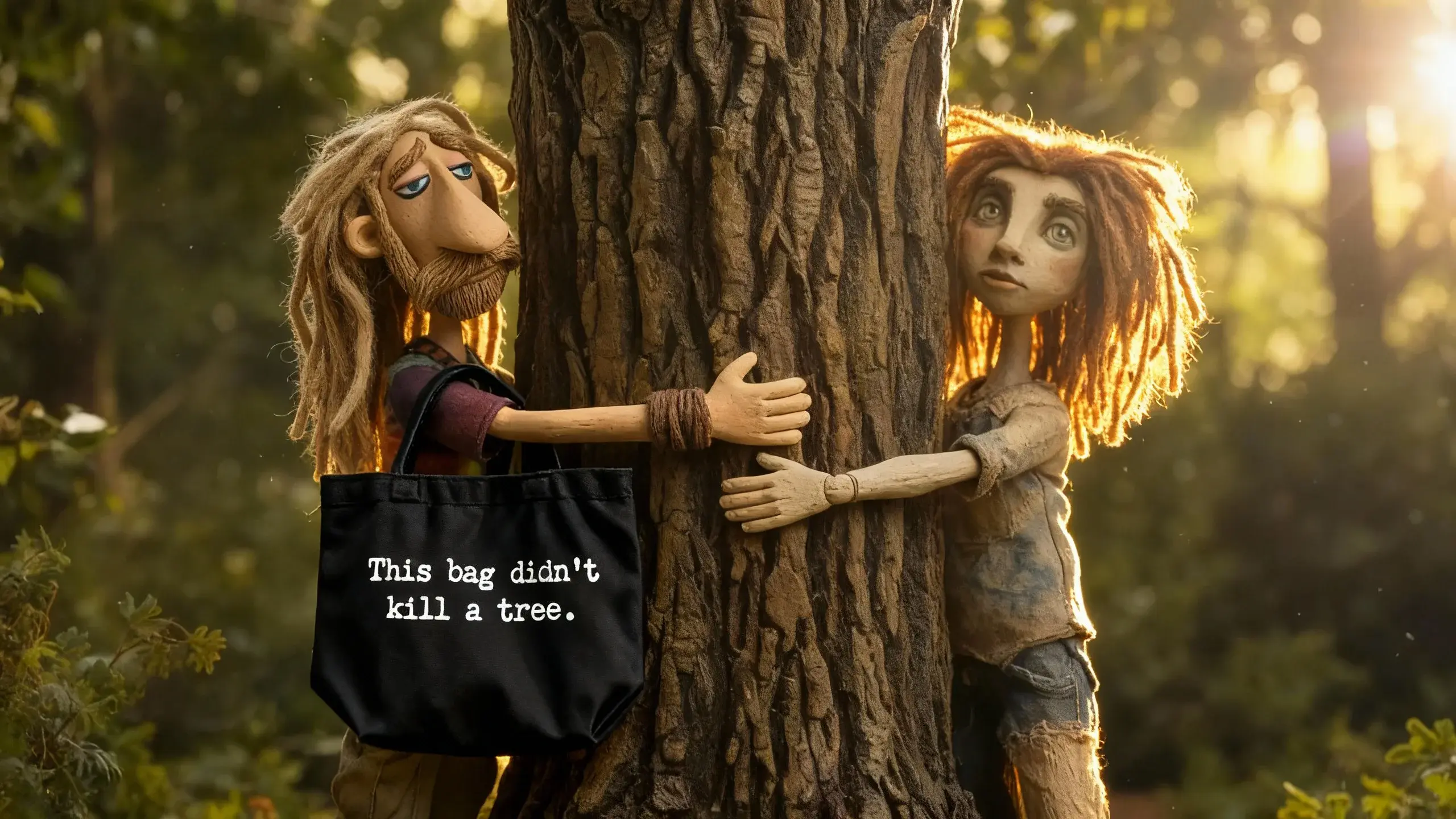 Eco-friendly tote bags and accessories.