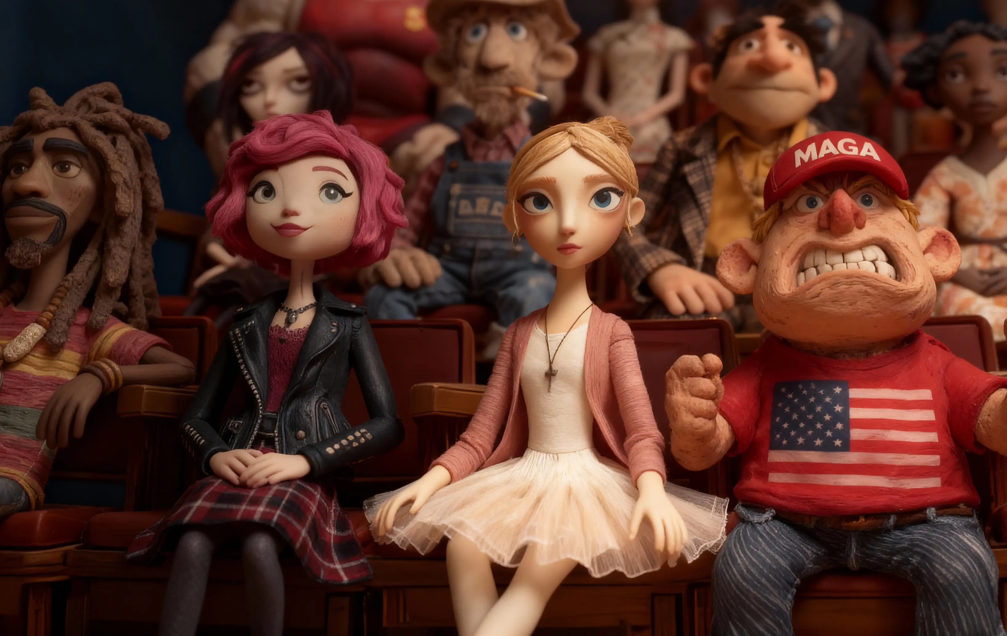 Katja poised and in a moment of reflection